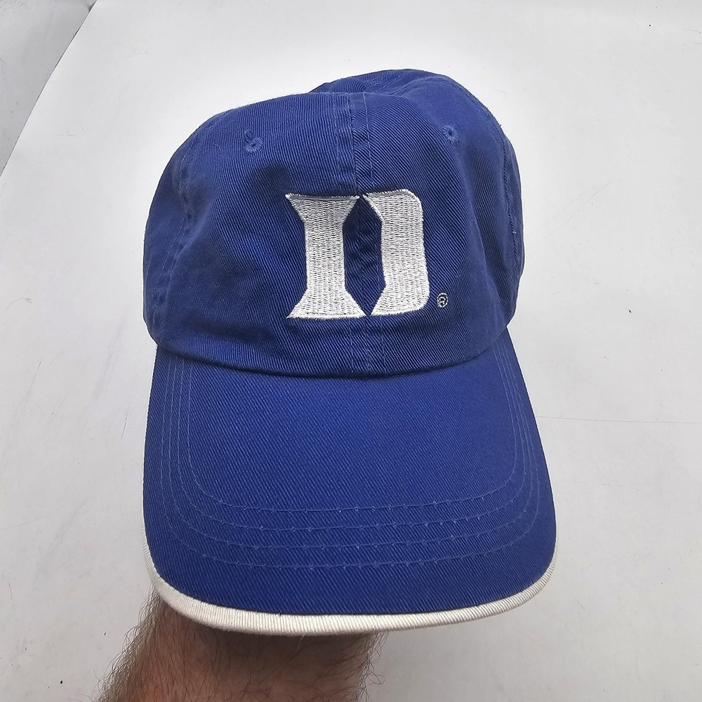 Duke Blue Devils Hat Cap Strap Back Mens One Size‎ Blue Basketball Signatures